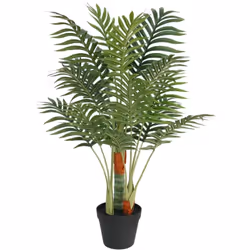 Égayez votre pièce avec ce palmier artificiel ! Aspect réaliste : les branches et les feuilles sont fabriquées en polypropylè ...
