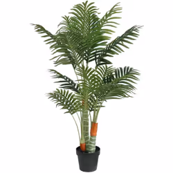 Égayez votre pièce avec ce palmier artificiel ! Aspect réaliste : les branches et les feuilles sont fabriquées en polypropylè ...