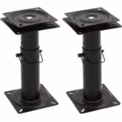 Ces piédestaux de siège de bateau avec siège pivotant sont robuste et stable, offrant un support fiable pour votre siège de b ...