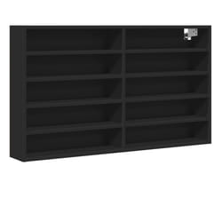 VidaXL 847927 étagères Bois Noir