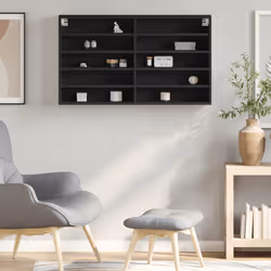 VidaXL 847927 étagères Bois Noir