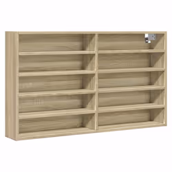 VidaXL 847928, Bois, Bois, 60 kg, 10 étagères, 1000 mm, 150 mm