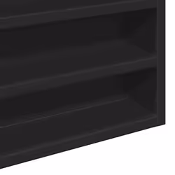 VidaXL 847934 étagères Bois Noir - Vue supplémentaire 6