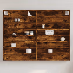 VidaXL 847937 étagères Bois Chêne, Marron