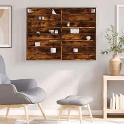 VidaXL 847937 étagères Bois Chêne, Marron