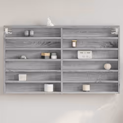 VidaXL 847938 étagères Bois Gris