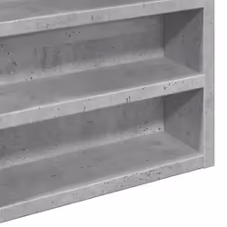VidaXL 847943 étagères Bois Gris - Vue supplémentaire 7