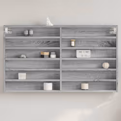 VidaXL 847945 étagères Bois Gris