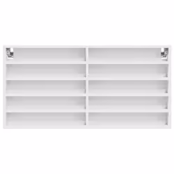 VidaXL 847947 étagères Bois Blanc - Vue supplémentaire 4