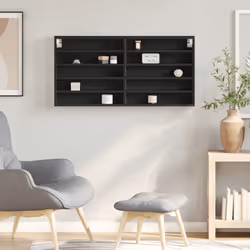 VidaXL 847948 étagères Bois Noir