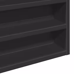 VidaXL 847948 étagères Bois Noir - Vue supplémentaire 7