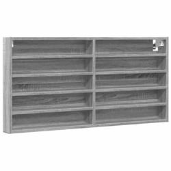 VidaXL 847952 étagères Bois Gris