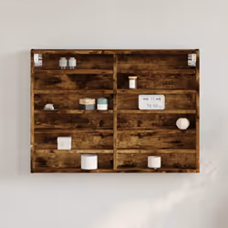 VidaXL 847958 étagères Bois Chêne, Marron