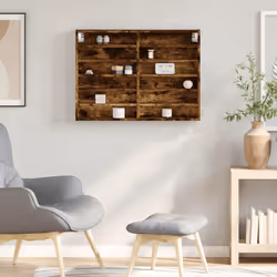 VidaXL 847958 étagères Bois Chêne, Marron