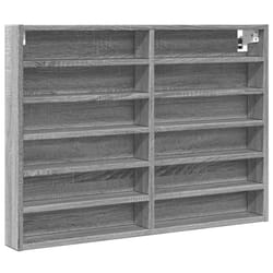 VidaXL 847959 étagères Bois Gris