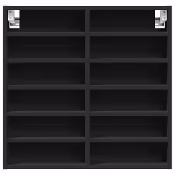 VidaXL 847962 étagères Bois Noir - Vue supplémentaire 4