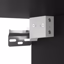 VidaXL 847962 étagères Bois Noir - Vue supplémentaire 7
