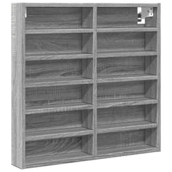 VidaXL 847966 étagères Bois Gris
