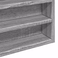 VidaXL 847966 étagères Bois Gris - Vue supplémentaire 7