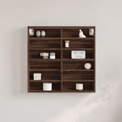 VidaXL 847967 étagères Bois Marron, Bois