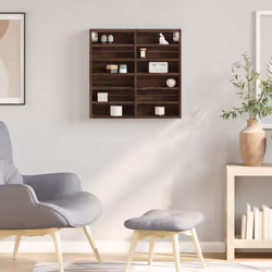 VidaXL 847967 étagères Bois Marron, Bois