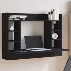 Que vous cherchiez à économiser de l'espace ou à obtenir une esthétique moderne, ce bureau mural est un excellent choix. Opti ...