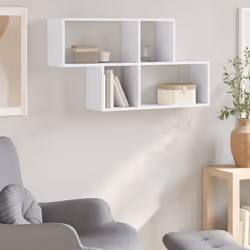 VidaXL 848017 étagères Bois Blanc