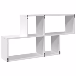 VidaXL 848017 étagères Bois Blanc - Vue supplémentaire 4