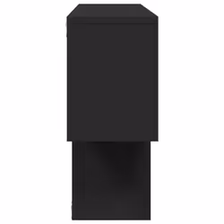 VidaXL 848018 étagères Bois Noir - Vue supplémentaire 5