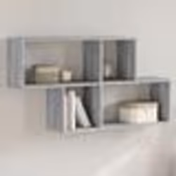 vidaXL Étagère murale sonoma gris 100x20x53 cm bois d'ingénierie