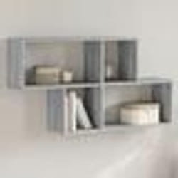 vidaXL Étagère murale sonoma gris 100x20x53 cm bois d'ingénierie