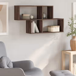 VidaXL 848023 étagères Bois Marron, Bois