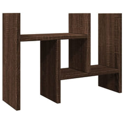 Vidaxl - Organisateur de bureau chêne marron 34,5x15,5x35,5 cm