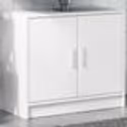 vidaXL Armoire de lavabo blanc 63x29x55 cm bois d'ingénierie