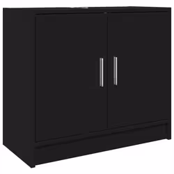 VidaXL 848095, Noir, Bois, 60 kg, 630 mm, 290 mm, 550 mm