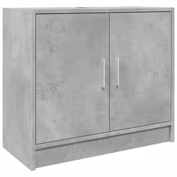 VidaXL 848097, Gris, Bois, 60 kg, 630 mm, 290 mm, 550 mm