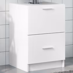 Cette armoire de lavabo est censée être un excellent supplément à votre salle de bain, ce qui lui donne une apparence ordonné ...