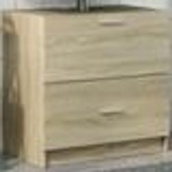 vidaXL Armoire d'évier chêne sonoma 59x37x59 cm bois d'ingénierie