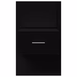 VidaXL 848159 Table de nuit et table de chevet Noir - Vue supplémentaire 6