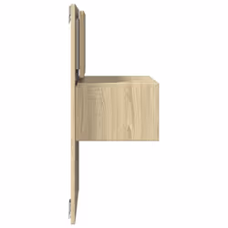 VidaXL 848161 Table de nuit et table de chevet Chêne - Vue supplémentaire 7