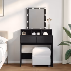 VidaXL 848179 coiffeuse et ensemble de coiffeuses pour chambre à coucher