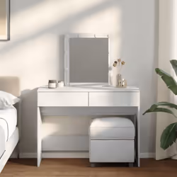 La coiffeuse est un excellent supplément au décor de votre chambre à coucher tout en gardant vos produits cosmétiques à porté ...