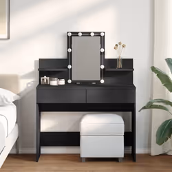 VidaXL 848200 coiffeuse et ensemble de coiffeuses pour chambre à coucher