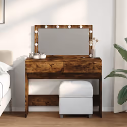 La coiffeuse est un excellent supplément au décor de votre chambre à coucher tout en gardant vos produits cosmétiques à porté ...