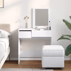 VidaXL 848220 coiffeuse et ensemble de coiffeuses pour chambre à coucher - Vue supplémentaire 4