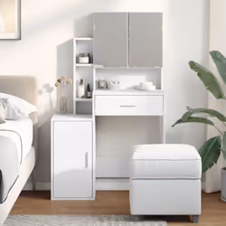 La coiffeuse est un excellent supplément au décor de votre chambre à coucher tout en gardant vos produits cosmétiques à porté ...