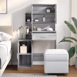 VidaXL 848239 coiffeuse et ensemble de coiffeuses pour chambre à coucher - Vue supplémentaire 4