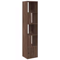 VidaXL 848247, Marron, Chêne, 4 étagères, Bois, Bois, 80 kg, 400 mm