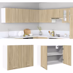 Cette armoire suspendue optimise l'espace de votre cuisine en offrant un grand espace de rangement pour vos effets personnels ...