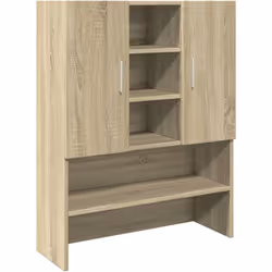 Avec ce meuble pour lave-linge, vous pouvez créer et utiliser de manière optimale un espace de rangement supplémentaire dans  ...